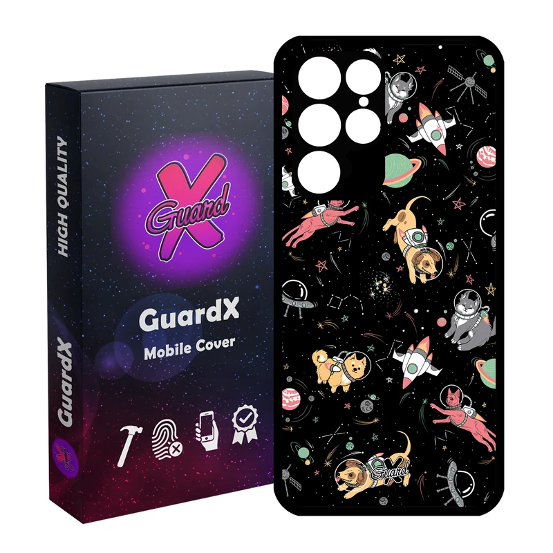 کاور گارد ایکس طرح Pet مدل Glass10157 مناسب برای گوشی موبایل سامسونگ Galaxy S22 Ultra