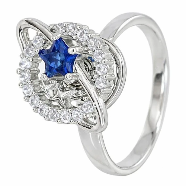 انگشتر زنانه زودیکا مدل اسپینری کد AAE855