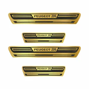 برچسب پارکابی خودرو کد S17 مناسب برای پژو 206 بسته 4 عددی 