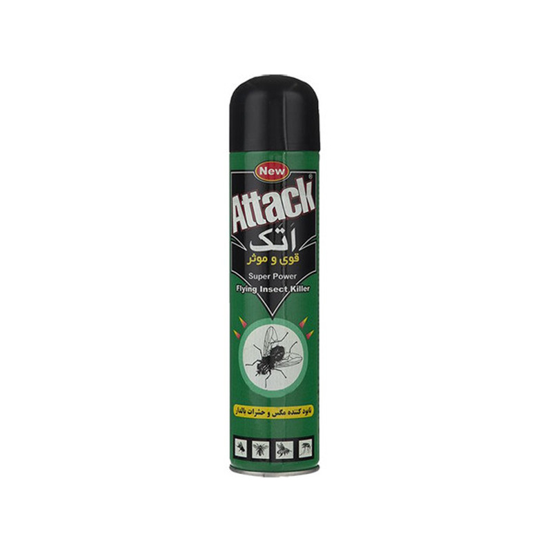 اسپری سوسک کش اتک مدل Bundle حجم 400 میلی لیتر مجموعه 2 عددی