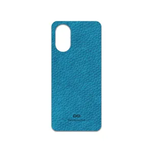 MAHOOT Blue-Leather Cover Sticker for Oppo A38