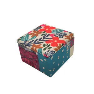 جعبه هدیه طرح گل قدیمی