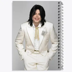 دفتر مشق 50 برگ خندالو مدل مایکل جکسون Michael Jackson کد 19241