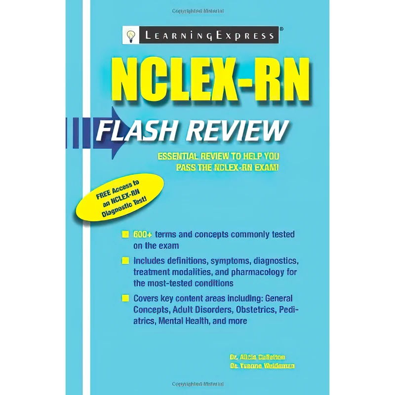 کتاب NCLEX-RN Flash Review اثر جمعی از نویسندگان انتشارات Learningexpress Llc