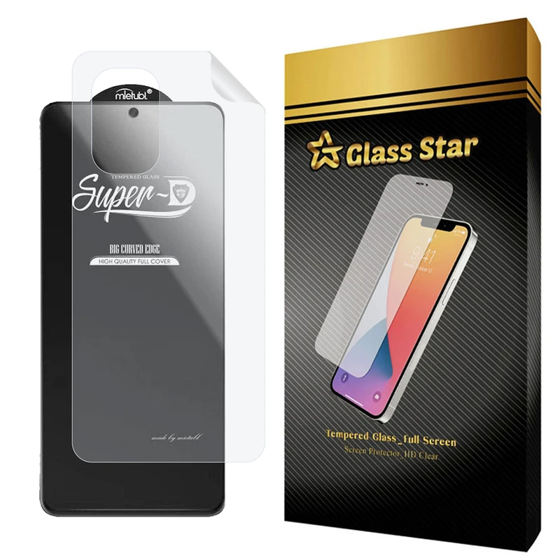 محافظ صفحه نمایش گلس استار مدل 2SN مناسب برای گوشی موبایل شیائومی Redmi K40 Pro به همراه محافظ پشت گوشی