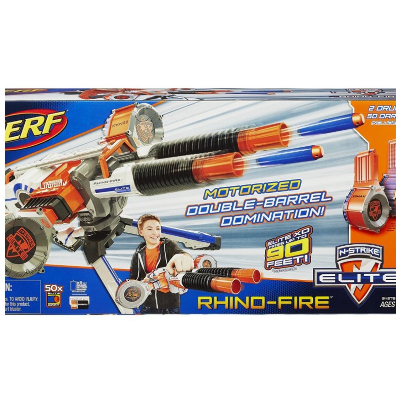 تفنگ اسباب بازی نرف مدل N-Strike Rhino Fire