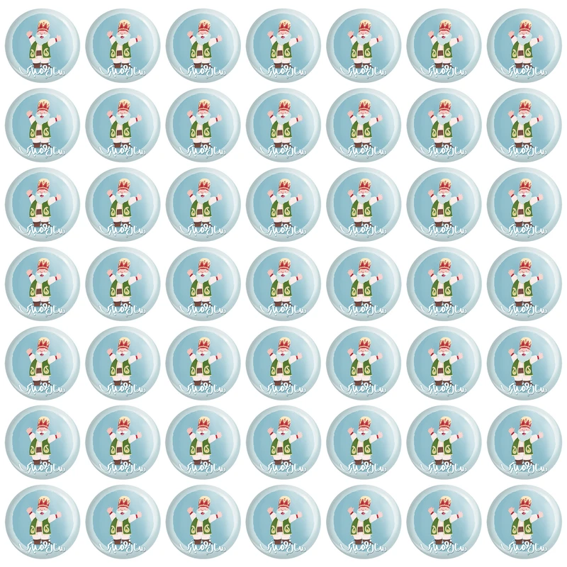 مگنت خندالو مدل تبریک عید نوروز و سال نو کد 25567 بسته 49 عددی