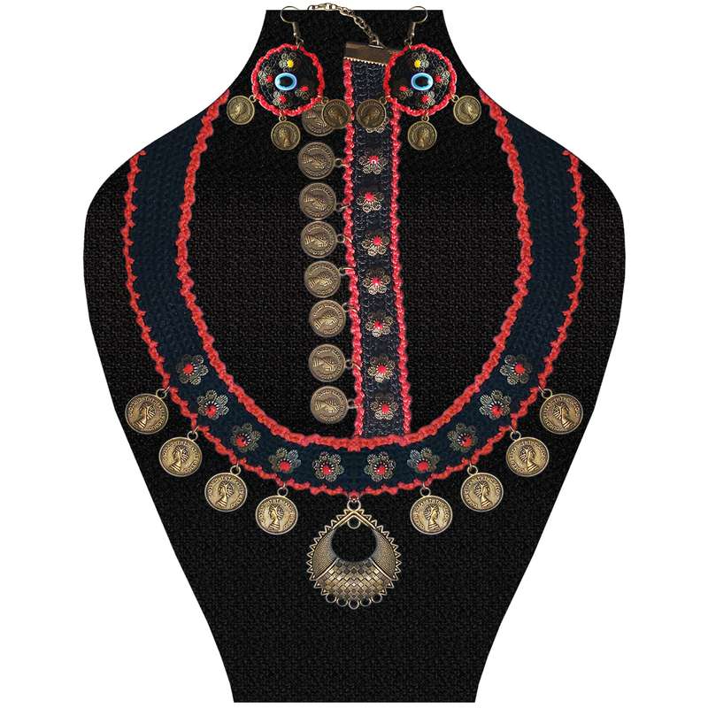نیم ست زنانه مدل بلوچی کد A-01