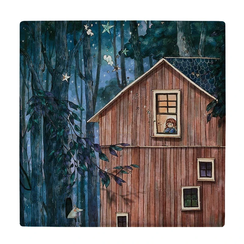 زیر لیوانی  مدل کلبه نگلی کد    6421770_5976