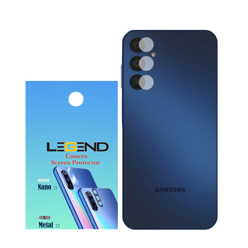 محافظ لنز دوربین لجند مدل نانوگلس مناسب برای گوشی موبایل سامسونگ Galaxy A15