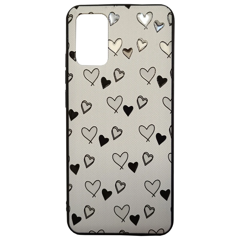 کاور مدل فانتزی کد A-040 طرح قلبی مناسب برای گوشی موبایل سامسونگ Galaxy A02S