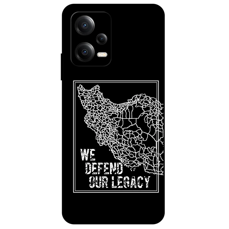 کاور مگافون طرح ایران مدل 1886 مناسب برای گوشی موبایل شیائومی Poco X5 5G  