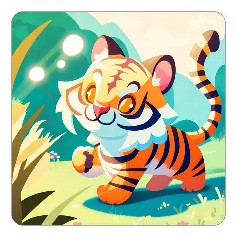 مگنت کاکتی طرح حیوانات کارتونی مدل mp28795