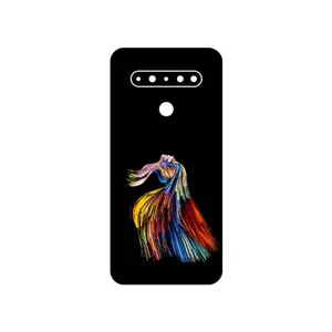 MAHOOT Rainbow Hair Digital Art Cover Sticker for LG K61