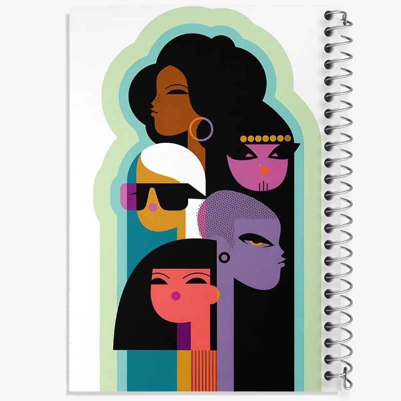 دفتر مشق 100 برگ خندالو طرح دخترانه کد N2701