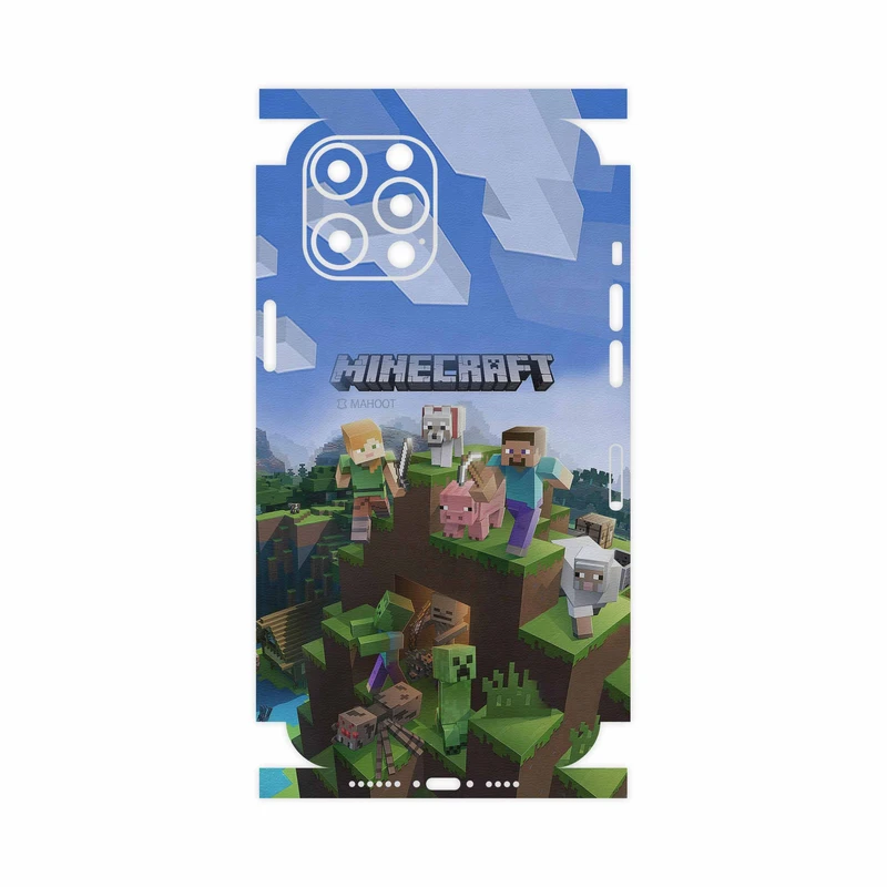 برچسب پوششی ماهوت مدل Minecraft-Game-FullSkin مناسب برای گوشی موبایل اپل iPhone 12 Pro Max