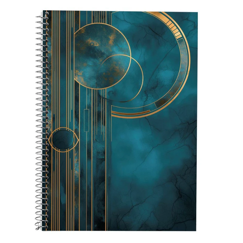 دفتر لغت 50 برگ مدوپد طرح انتزاعی کد DF17520