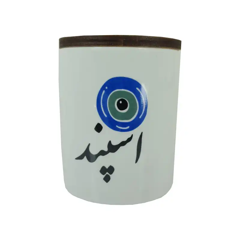 بانکه سرامیکی مدل تکست طرح اسپند