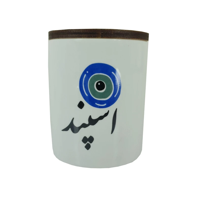 بانکه سرامیکی مدل تکست طرح اسپند