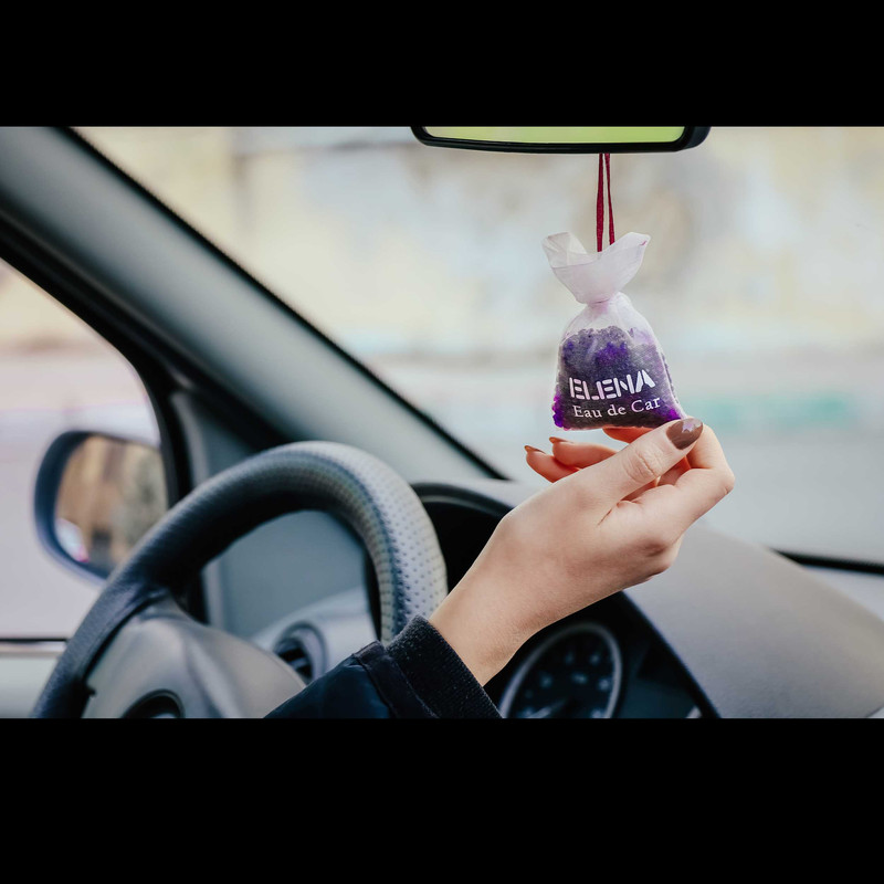 خوشبو کننده خودرو شمع النا مدل سبد انگور