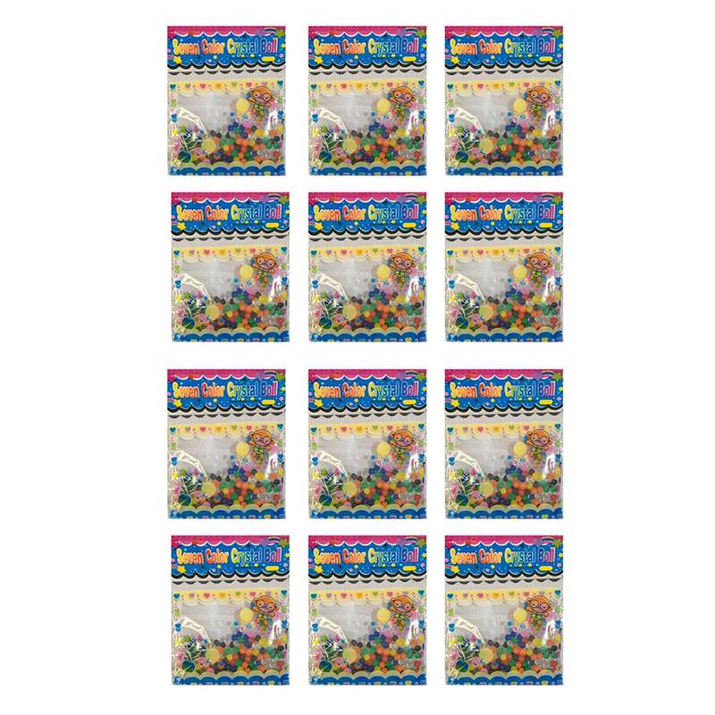 خاک ژله ای کد seven color مجموعه 12 عددی