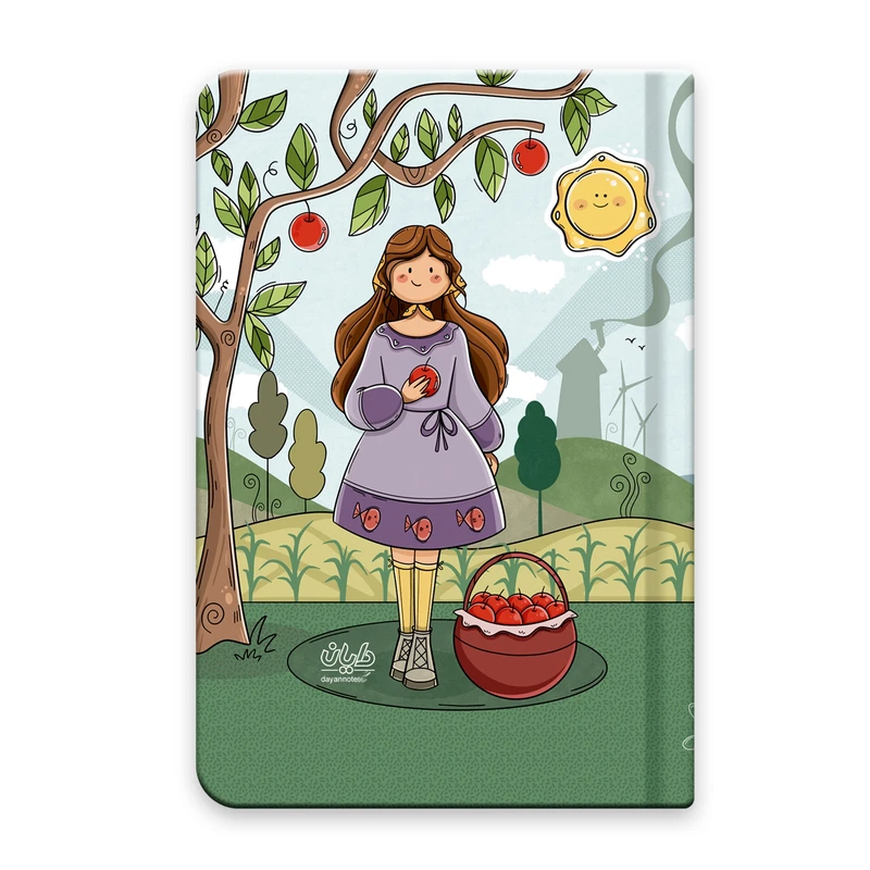 دفتر برنامه‌ریزی 120 برگ دایان مدل آلیس کد 6-631