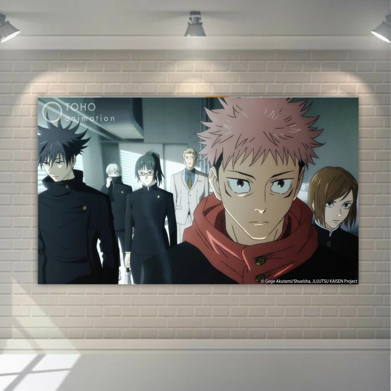 تابلو شاسی طرح انیمه جوجوتسو کایسن مدل KG267