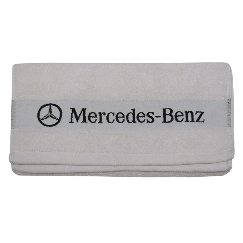 حوله دست و  صورت هوم اند لایف مدل نوژان طرح بنز سایز 80x40 سانتی متر