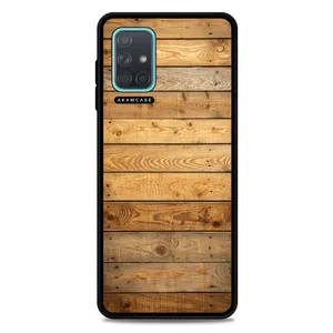 AKAM AMC-WSGA71-WOOD-22 Cover For Samsung Galaxy A71