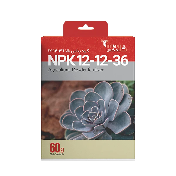 کود پتاس بالا تایمکس مدل high potassium پودری وزن 60 گرم