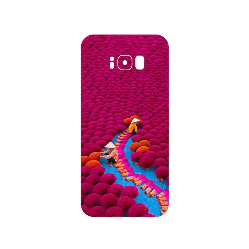 برچسب پوششی ماهوت مدل Vietnam Incense Wood Farms مناسب برای گوشی موبایل سامسونگ Galaxy S8 Plus