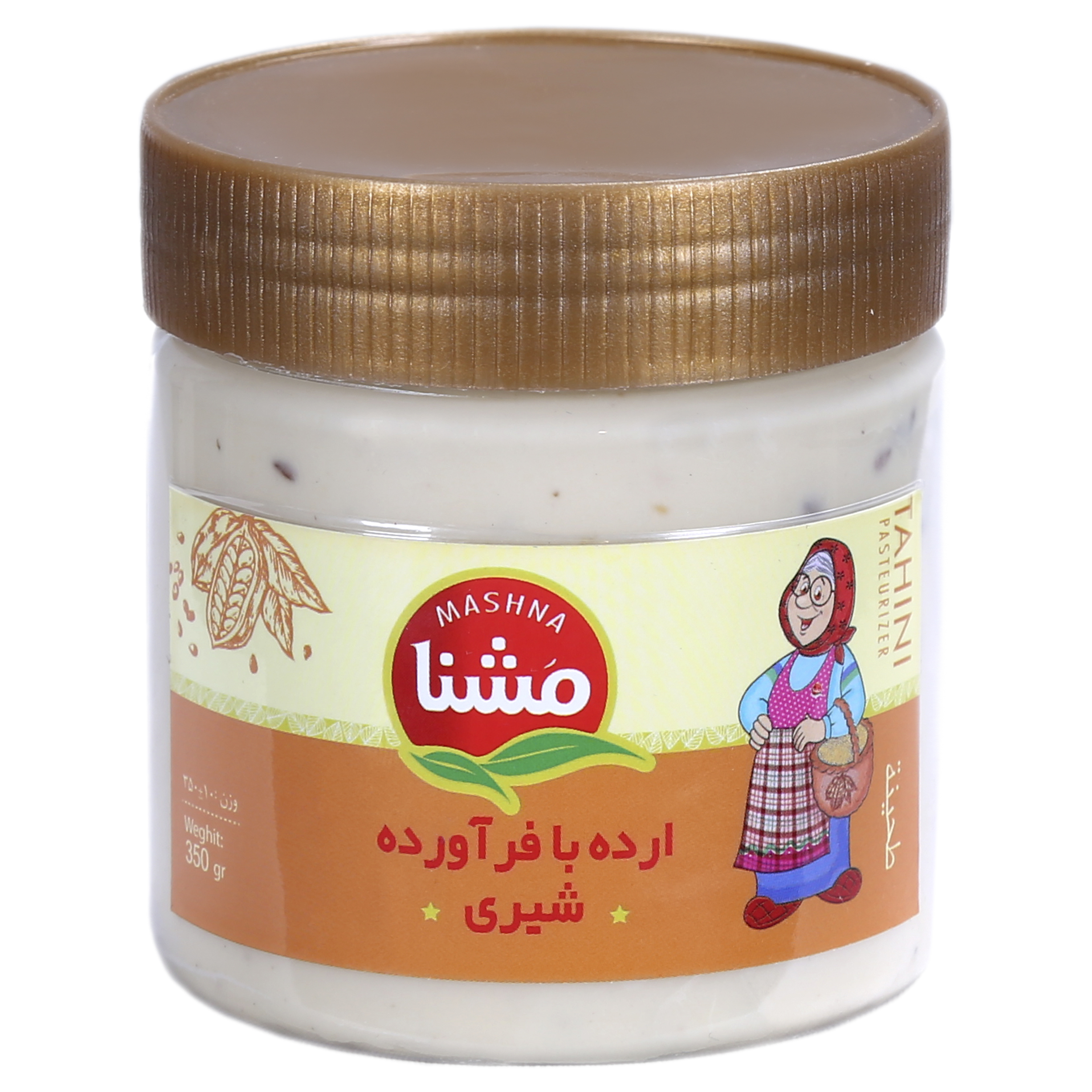 ارده با فرآورده شیری ممتاز مشنا - 350 گرم
