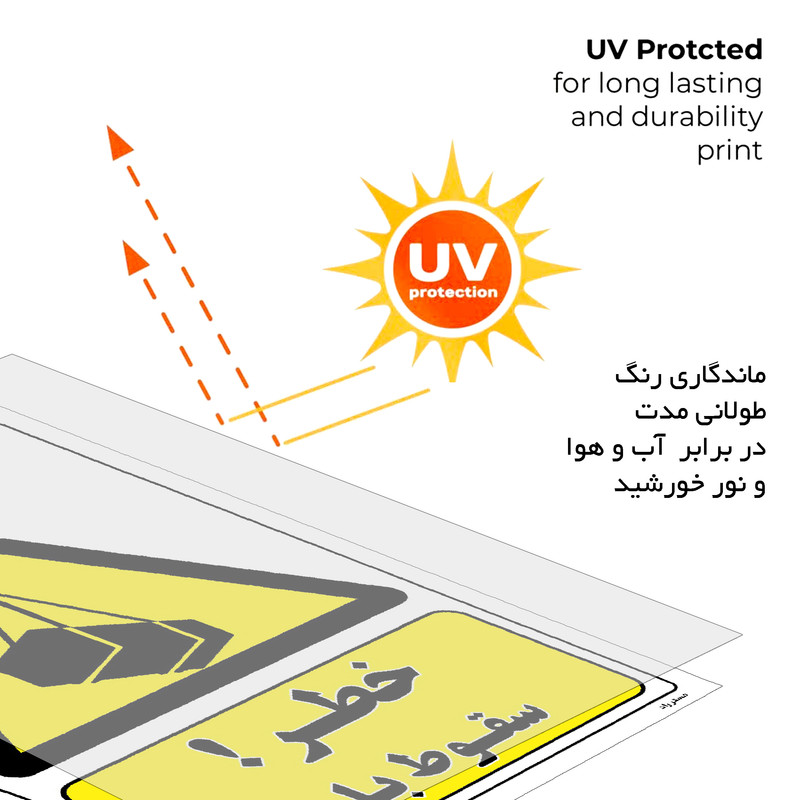 برچسب ایمنی مستر راد طرح خطر سقوط بار مدل HSE-OSHA-355 برچسب ایمنی مستر راد طرح خطر سقوط بار مدل HSE-OSHA-355