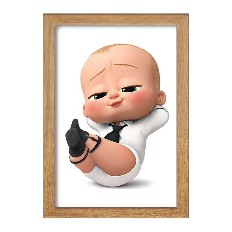 تابلو خندالو مدل انیمیشن بچه رئیس The Boss Baby  کد 1361