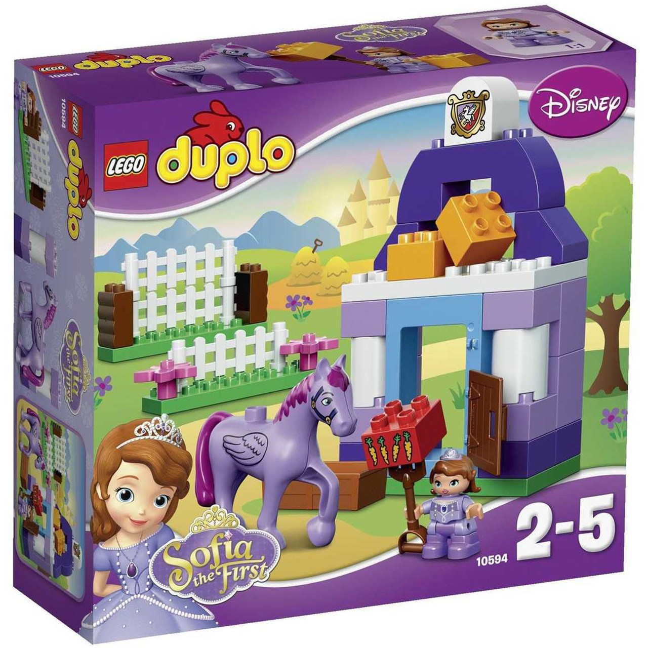 لگو سری Duplo مدل  Sofia The First Royal Stable 10594