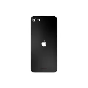 MAHOOT Black-Matte Cover Sticker for Apple iPhone SE 2020