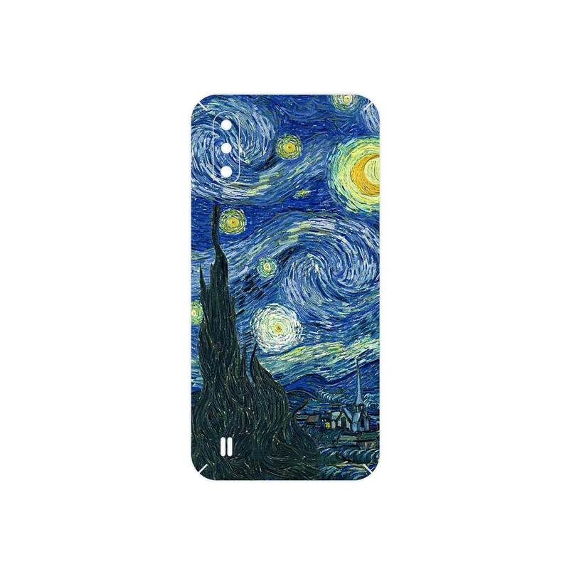 برچسب پوششی ماهوت مدل The Starry Night of van Gogh مناسب برای گوشی موبایل سامسونگ Galaxy M01