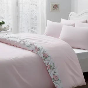 روکش لحاف پنبه انگلیش هوم مدل Rose Coquette یک نفره سایز 220x160 سانتی‌متر