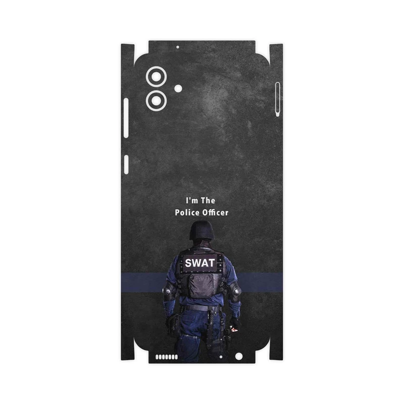 برچسب پوششی ماهوت مدل Police Officer-FullSkin مناسب برای گوشی موبایل سامسونگ Galaxy A04