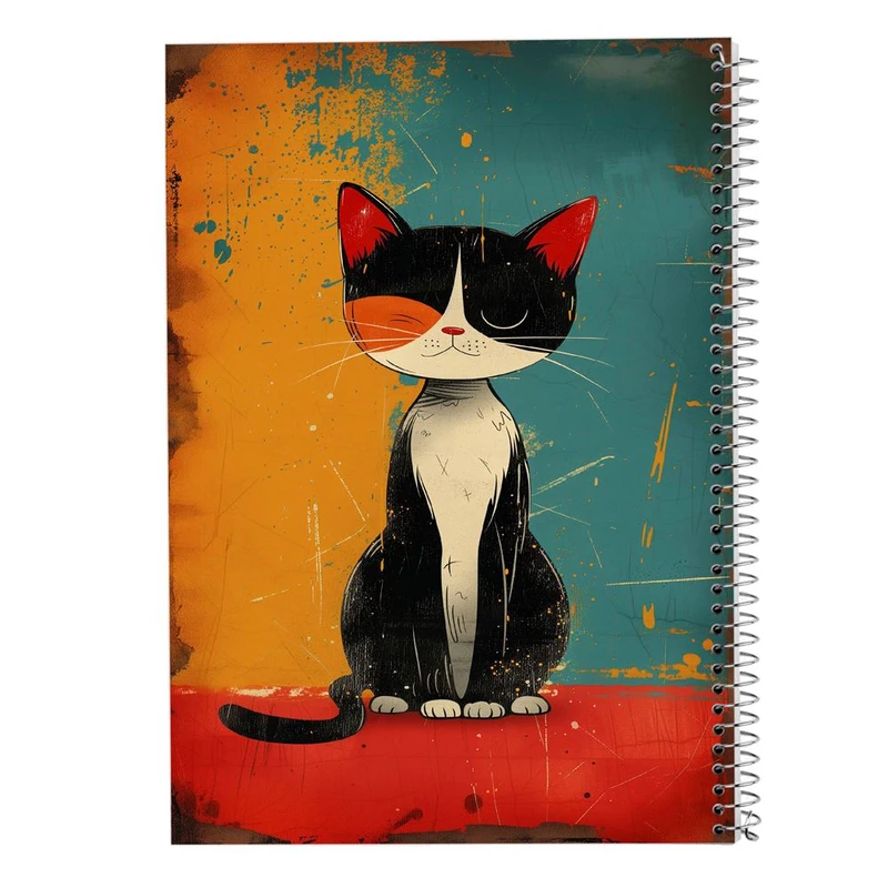 دفتر شطرنجی 50 برگ مدوپد طرح موجودات فانتزی کد DF16907