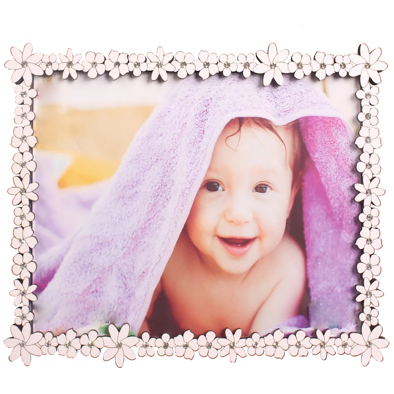 قاب عکس طرح گل چیچک کد 10