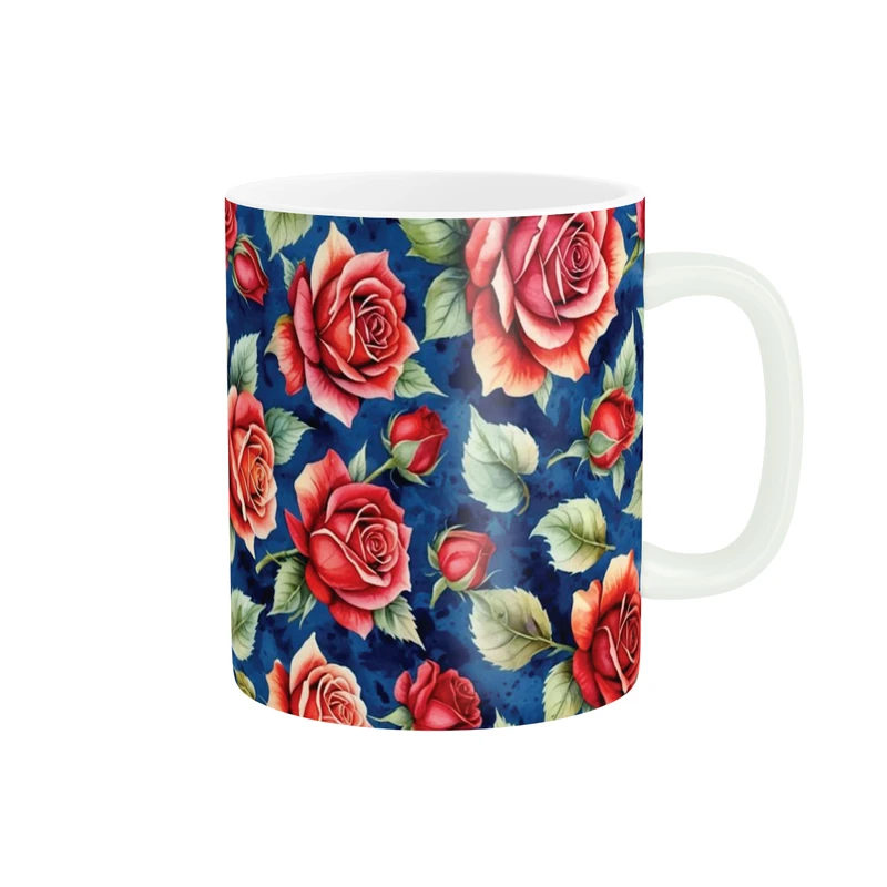 ماگ پاد آفرین مدل گل کد DKC796