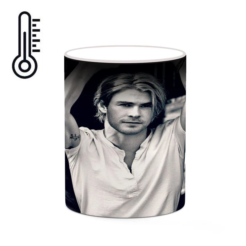 ماگ حرارتی کاکتی طرح Chris Hemsworth مدل mgh25581