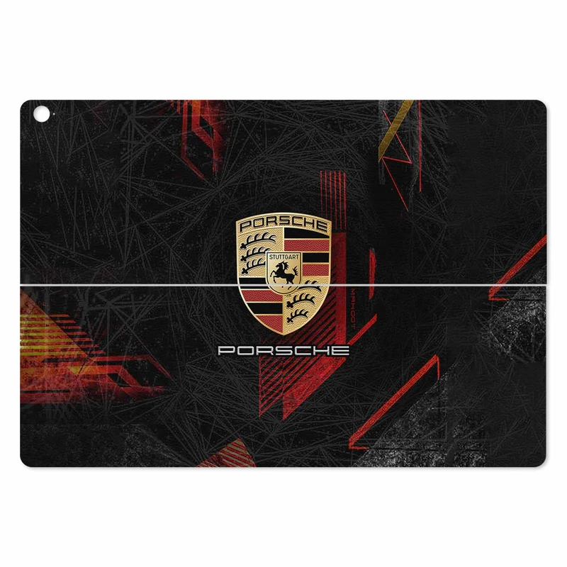 برچسب پوششی ماهوت مدل Porsche-Logo مناسب برای تبلت ایسوس Transformer 3 Pro 2016