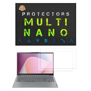 Multi Nano X-S2M Model Anti Reflex Screen Protector For Lenovo IdeaPad Slim 3 15IRU8 15.6 inch 2023 Laptop Pack Of 2