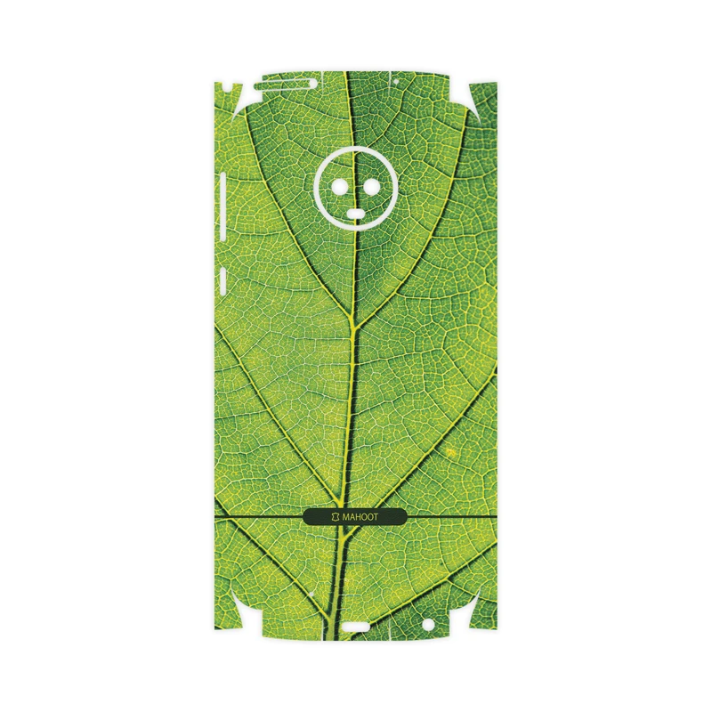 برچسب پوششی ماهوت مدل Leaf-Texture-FullSkin مناسب برای گوشی موبایل موتورولا Moto G6