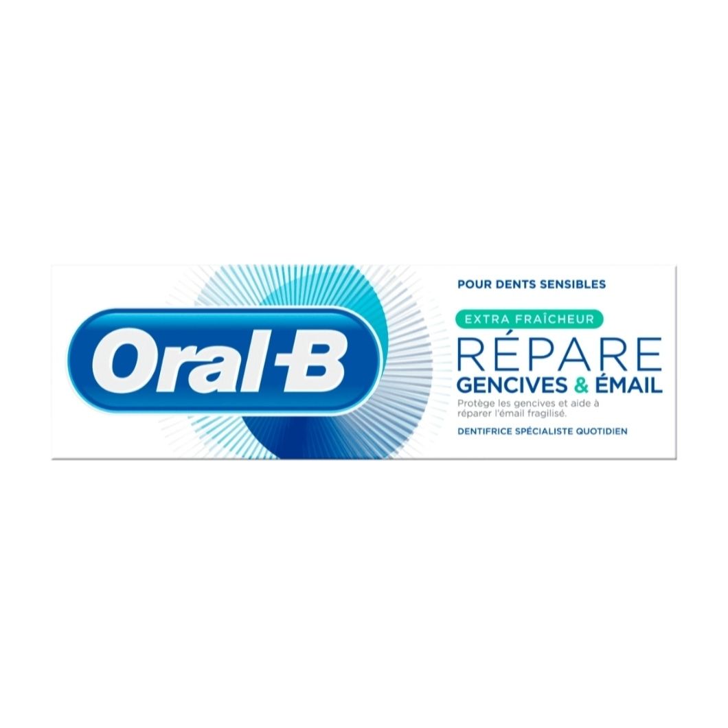 خمیر دندان اورال بی سری GUM & Enamel Repair مدل Extra Fresh حجم 75 میلی لیتر -  - 1