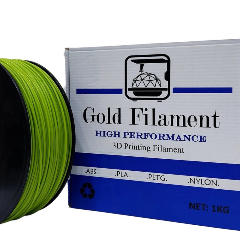 فیلامنت ABS پرینتر سه بعدی گلد فیلامنت مدل GF3D قطر 1.75 میلی متر 1 کیلوگرم