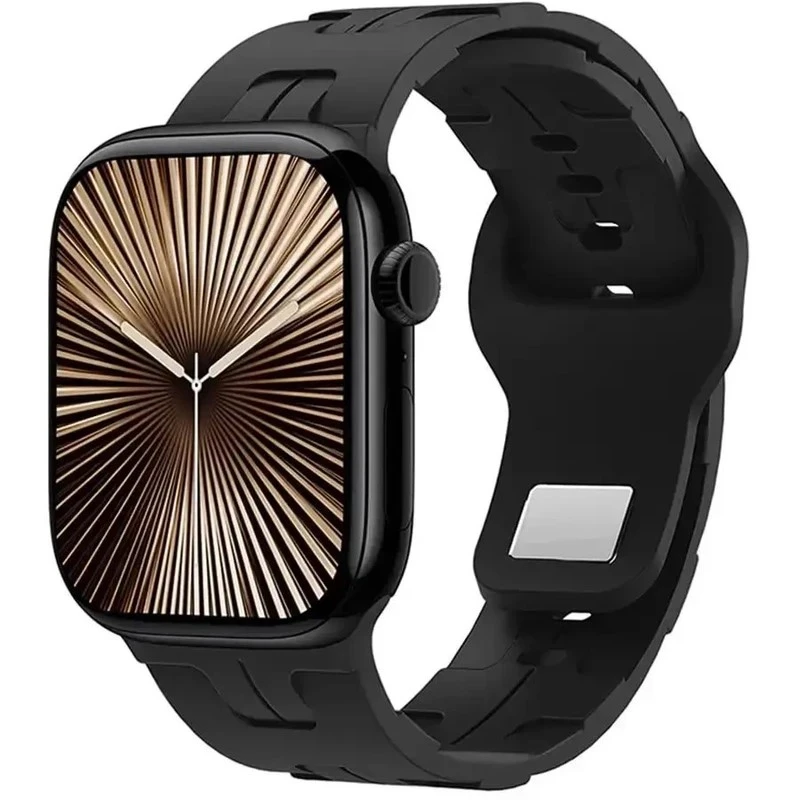 ساعت هوشمند 38 اینچی اچ کا مدل HK11 mini+ plus با بند سیلیکونی