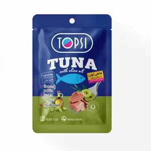 کنسرو ماهی تون در روغن زیتون تاپسی - 100 گرم